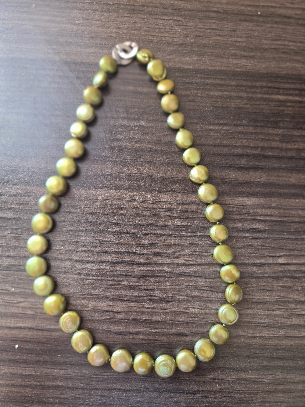 Green Pearl Beaded Necklace - Women Jewelry